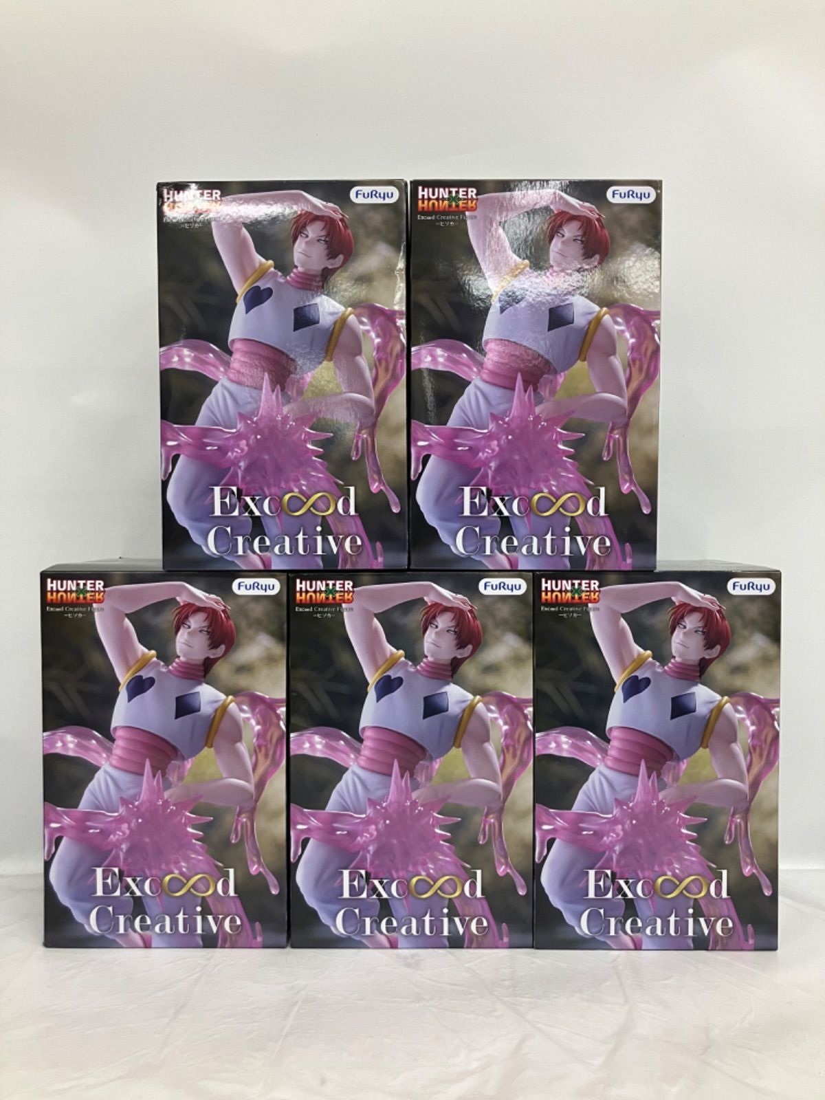 未開封 HUNTER×HUNTER Exceed Creative ヒソカ フィギュア 5個セット
