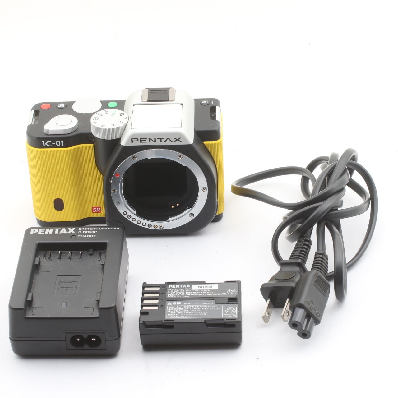 PENTAX K-01 ボディ ブラック/イエロー ミラーレス一眼 APS-C Kマウント 動作確認済 ペンタックス #S00023