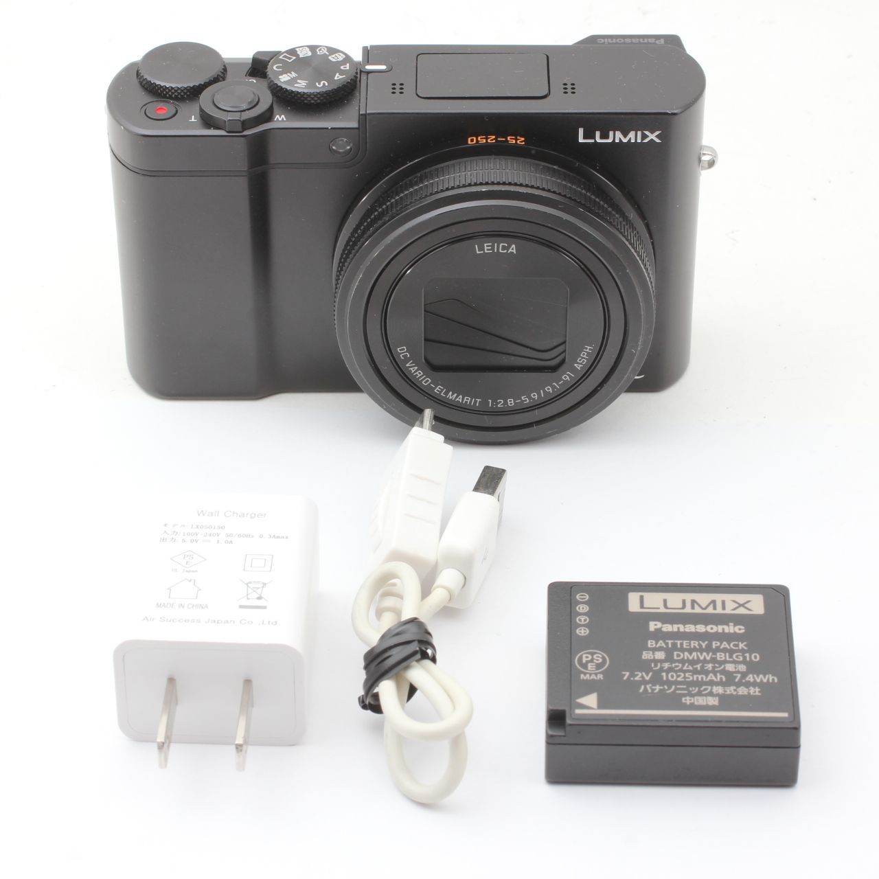 Panasonic LUMIX DMC-TX1 ブラック コンパクトデジタルカメラ 1型センサー 動作確認済 パナソニック #S00035