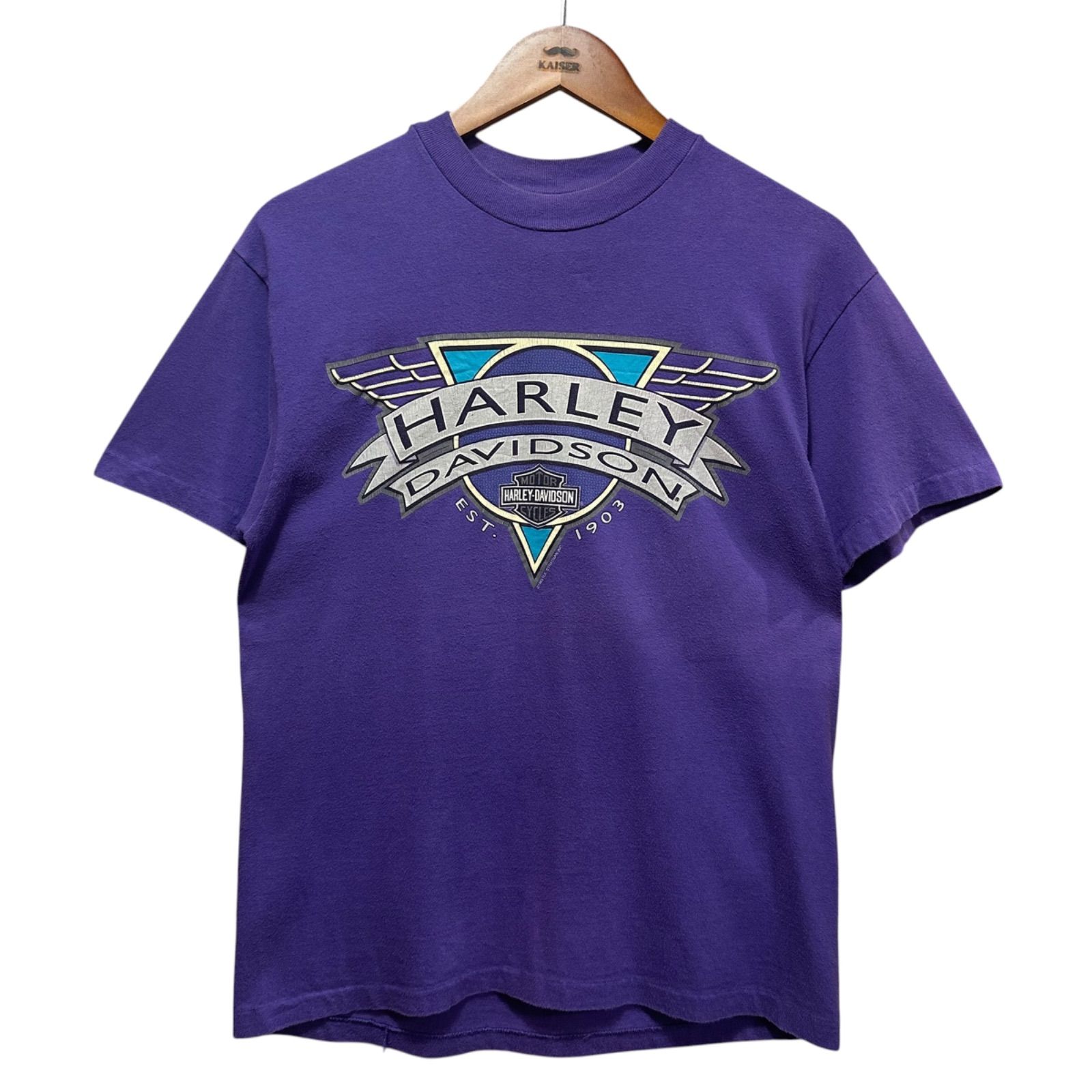 93' Harley-Davidson vintage s/s tee　ハーレーダビッドソン　ビンテージ　tシャツ