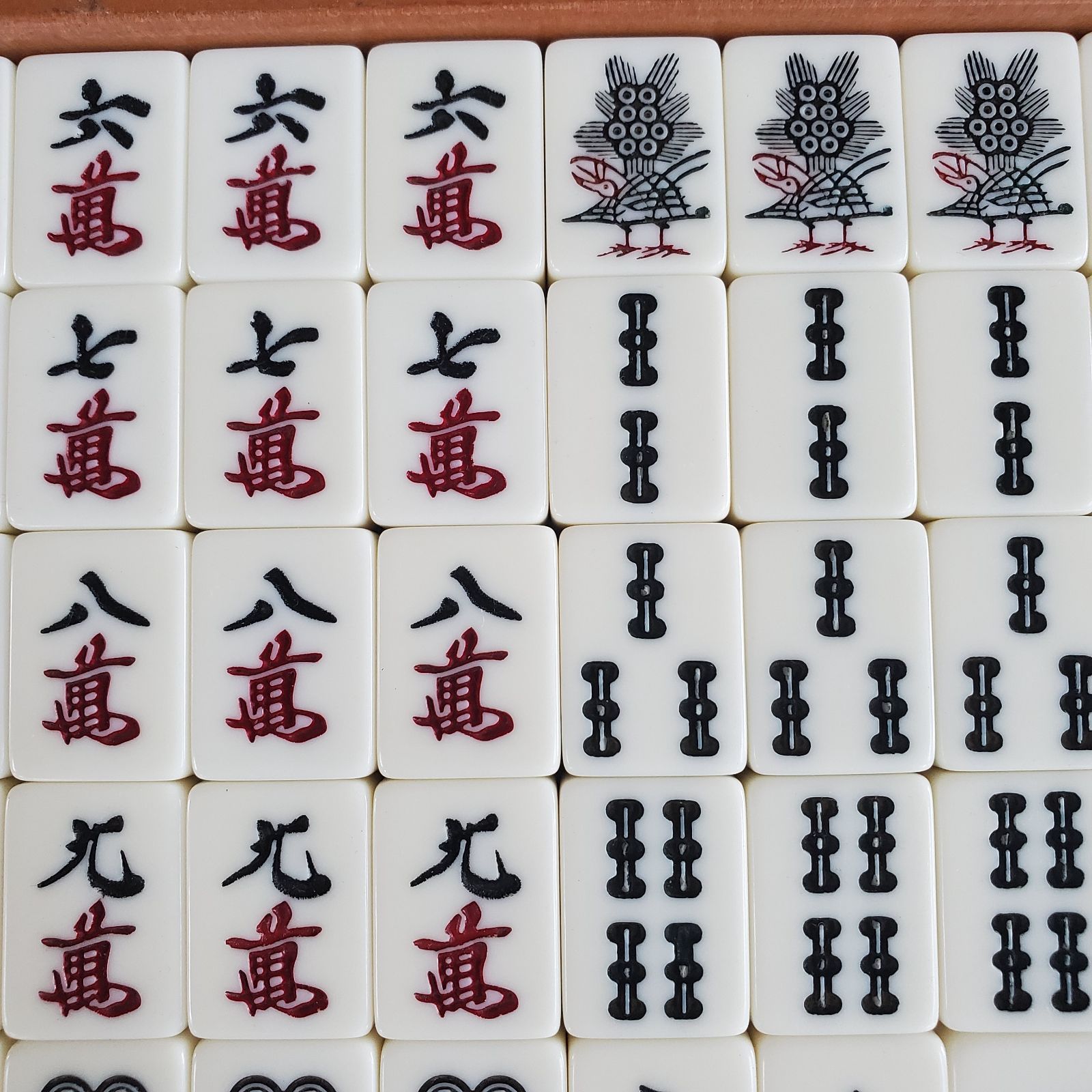 麻雀牌 背青牌 青牌 背青 136個 - メルカリ