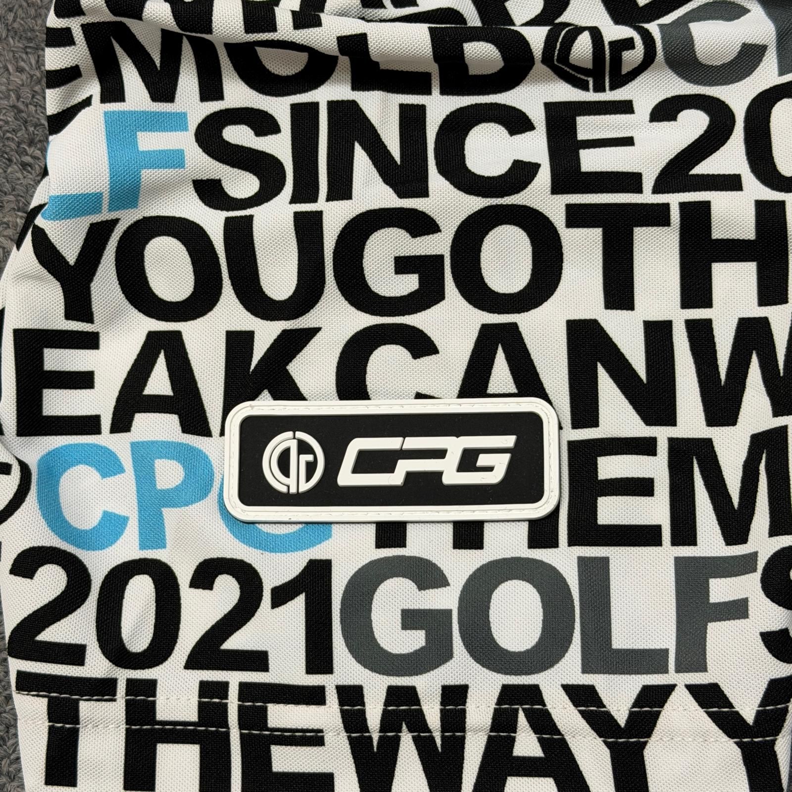 未使用 CPG GOLF ハーフジップポロシャツ 半袖 カットソー シーピー