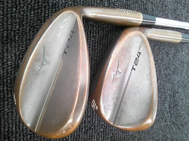中古 ウェッジ ミズノ T24 Denim Copper 52/58 2本組/Dynamic Gold 95/R300/5258[1194]■松山店