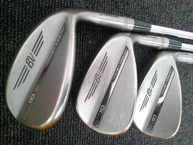 中古 ウェッジ タイトリスト ボーケイSM10 Nickel 48/52/56 3本セット