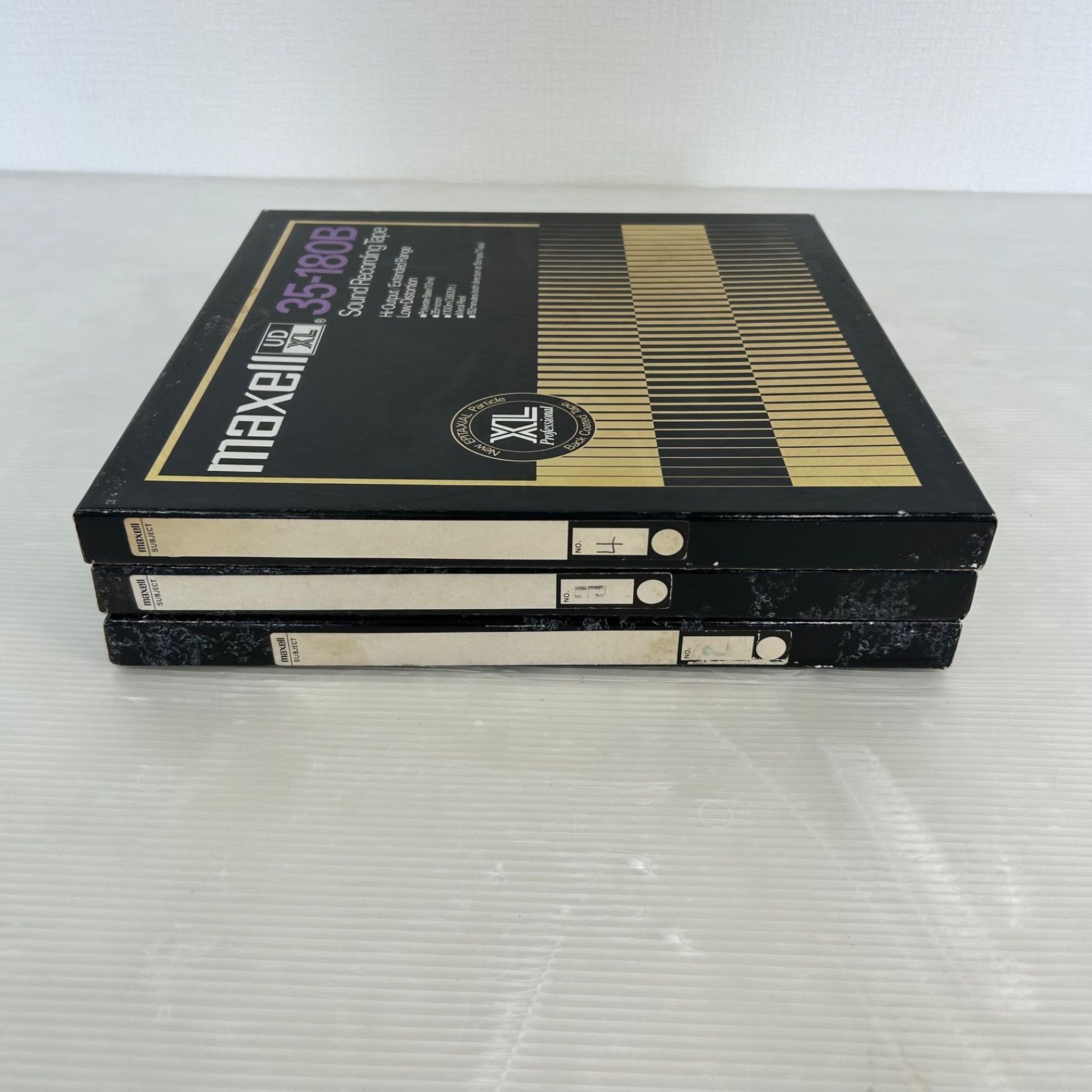 ☆maxell マクセル ☆UDXL ULI 35-180B オープンリールテープ Back