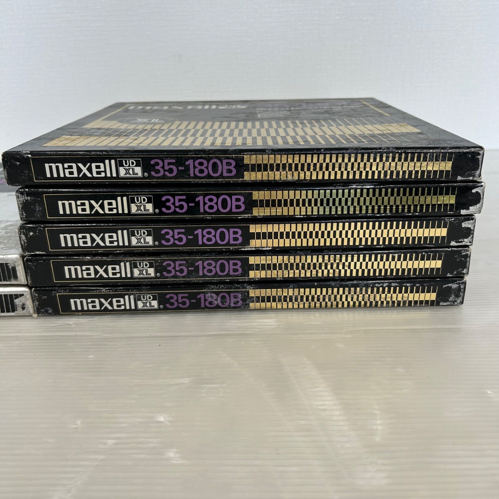 ☆maxell マクセル ☆UDXL ULI 35-180B オープンリールテープ Back
