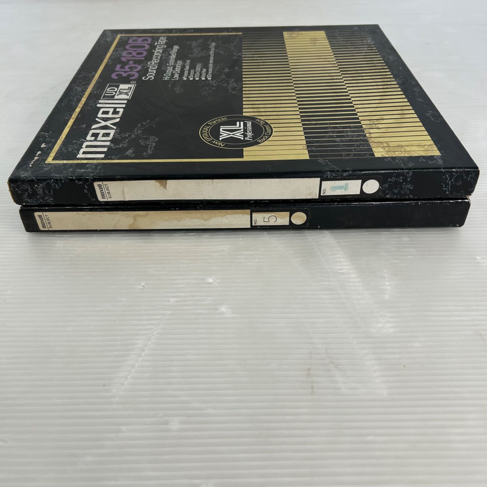 ☆maxell マクセル ☆UDXL ULI 35-180B オープンリールテープ Back