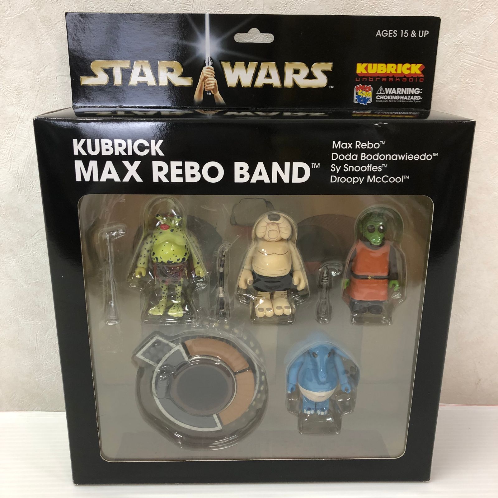 STARWARS スターウォーズ キューブリック マックス・レボ・バンド