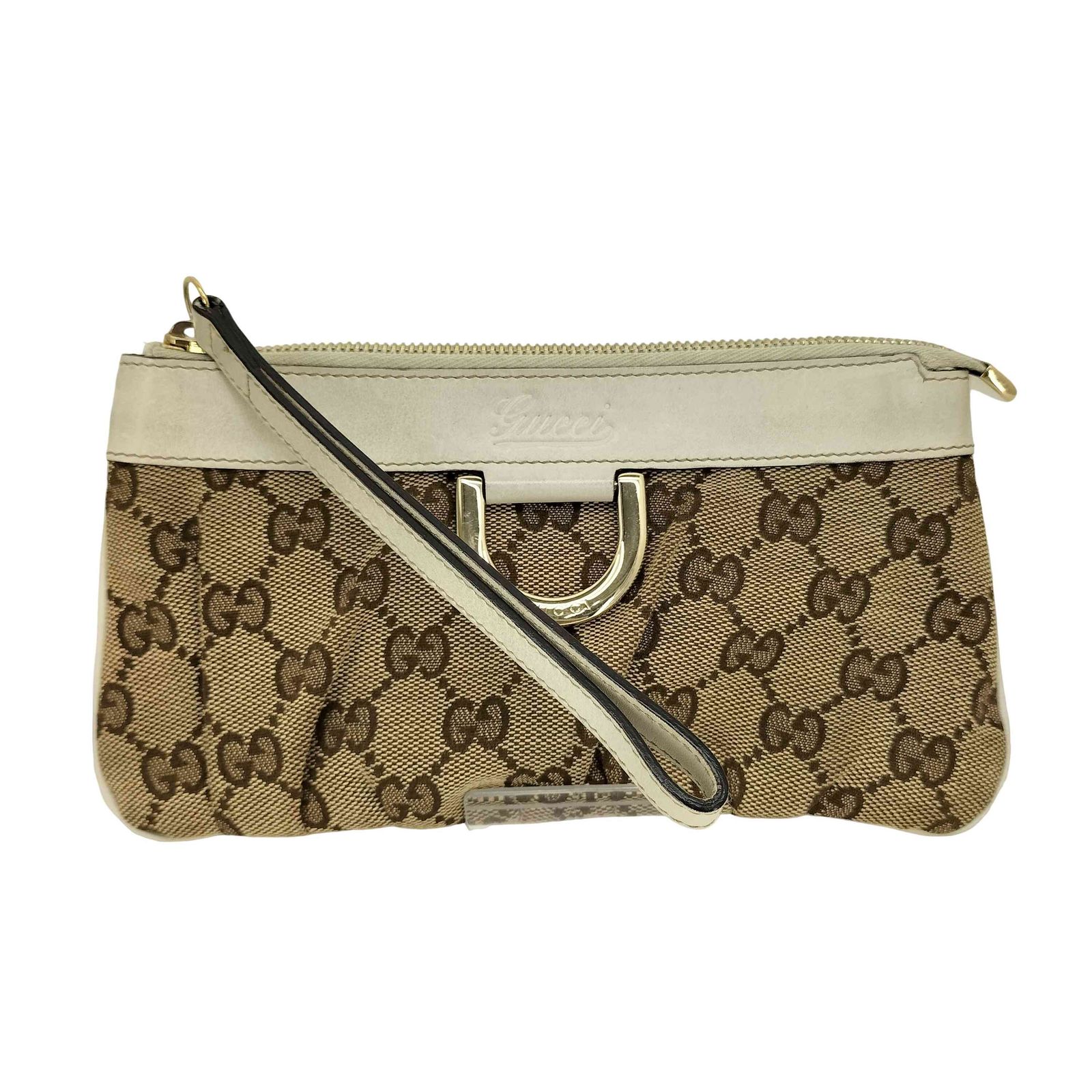 グッチ GUCCI GG Canvas Abbey D Ring Wristlet pouch レディース 表記無 9,387円