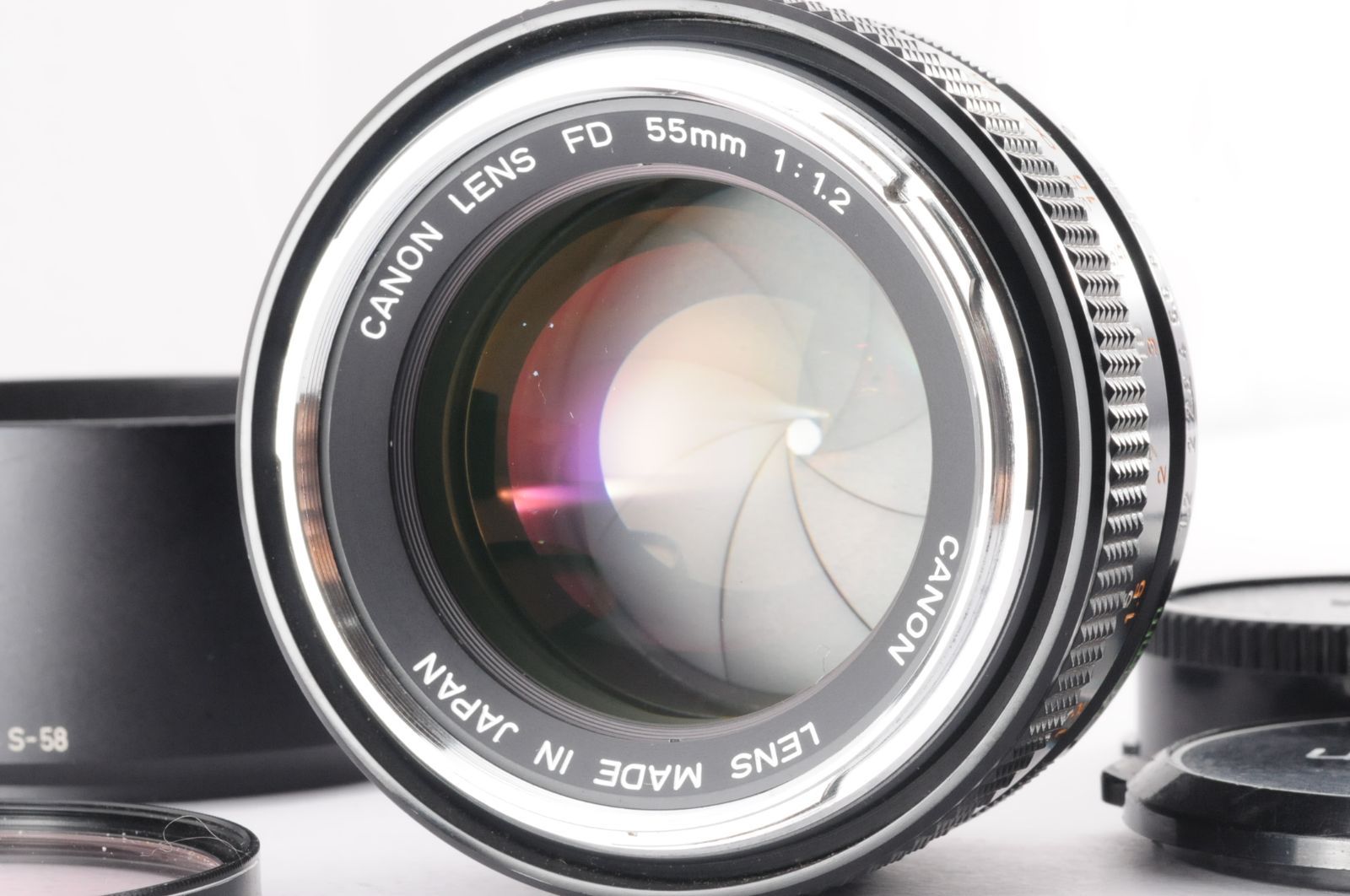 Oマーク キャノン Canon FD 55mm F1.2 MF マニュアル カメラレンズ #26851