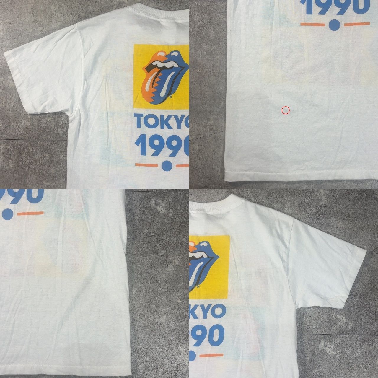 1989-90 ROLLING STONES ローリング・ストーンズ ツアーTee バンドTee
