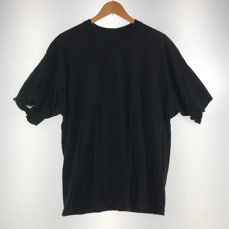 【中古品】 SUPREME シュプリーム 25SS INTARSIA TEE Tシャツ BLACK SIZE:L ※使用感あり 【149-260717-io-26-fuzh】