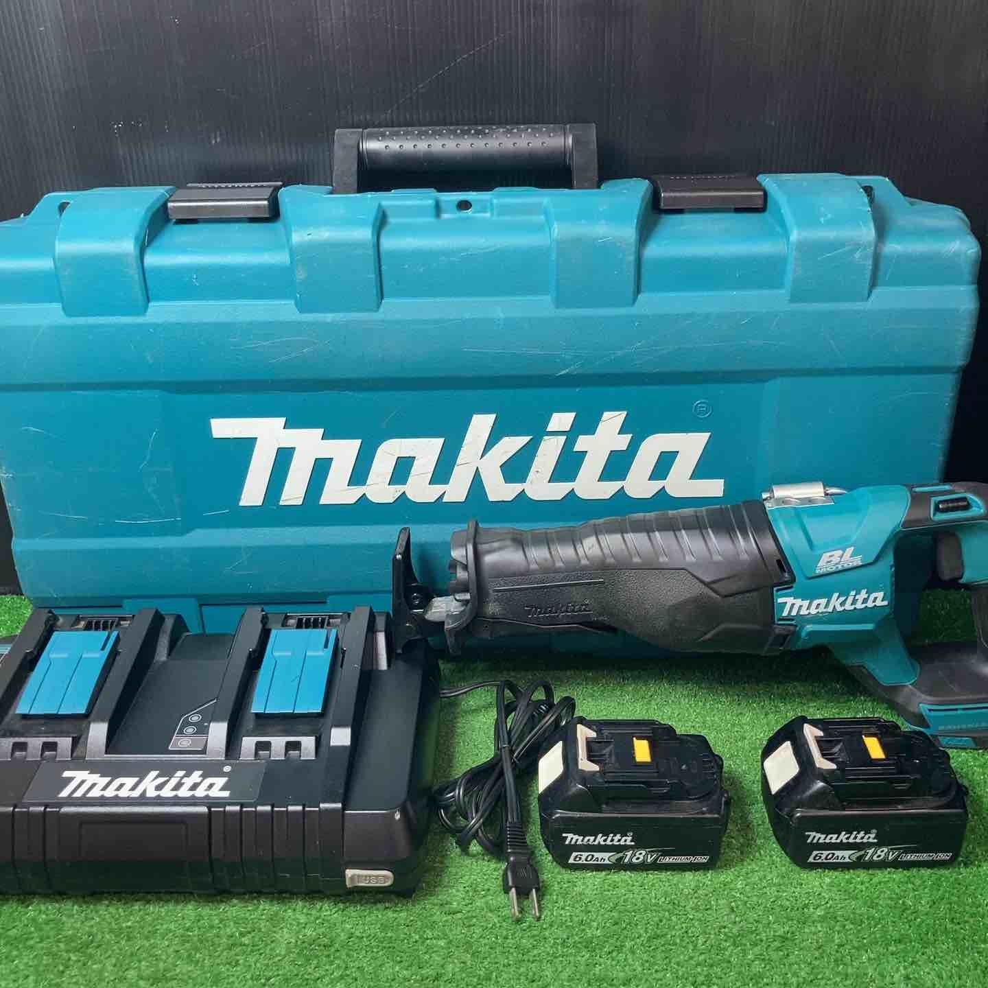 【中古品】★マキタ(makita) コードレスレシプロソー JR187DRGX ◇2口急速充電器付き！【岩槻店】