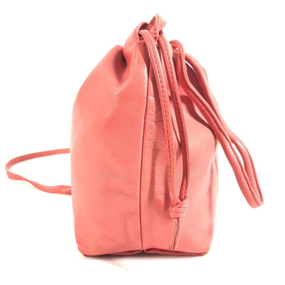 【美品】LOEWE ロエベ ハンドバッグ アナグラムナッパレザー　ピンク LOEWE ロエベ ショルダーバッグ アナグラム ロゴ ナッパレザー レッド