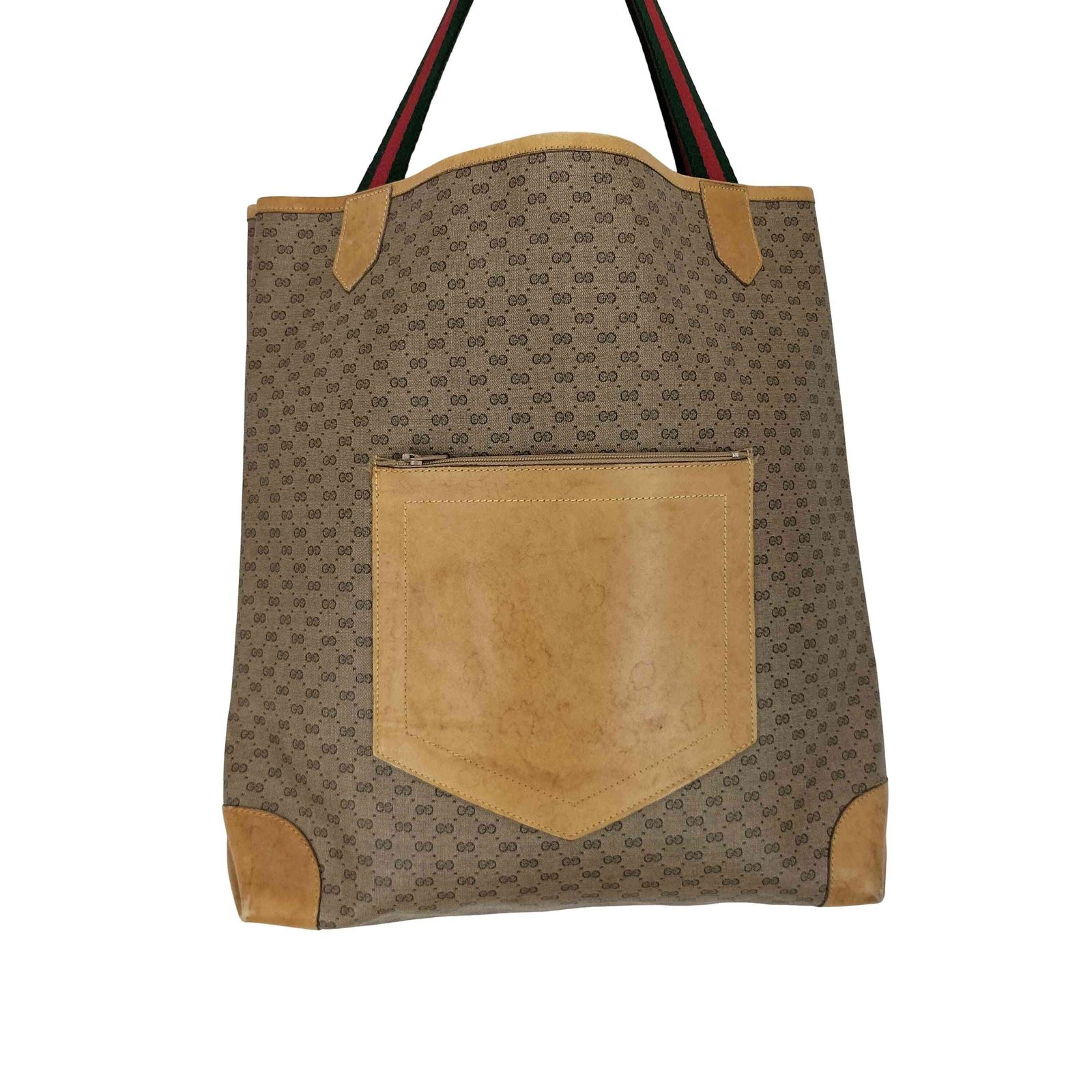 GUCCI グッチ　シェリーライン　トートバッグ　マイクロGG グッチ GUCCI オールド マイクロGG シェリーライン トートバッグ old