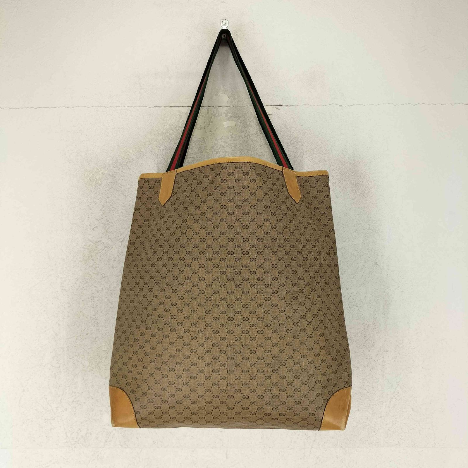 GUCCI グッチ　シェリーライン　トートバッグ　マイクロGG グッチ GUCCI オールド マイクロGG シェリーライン トートバッグ old