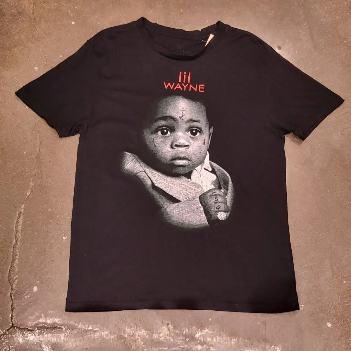 アメリカンヴィンテージ リール・ウェイン ベイビー プリンティング 半袖 Tシャツ 5,798円