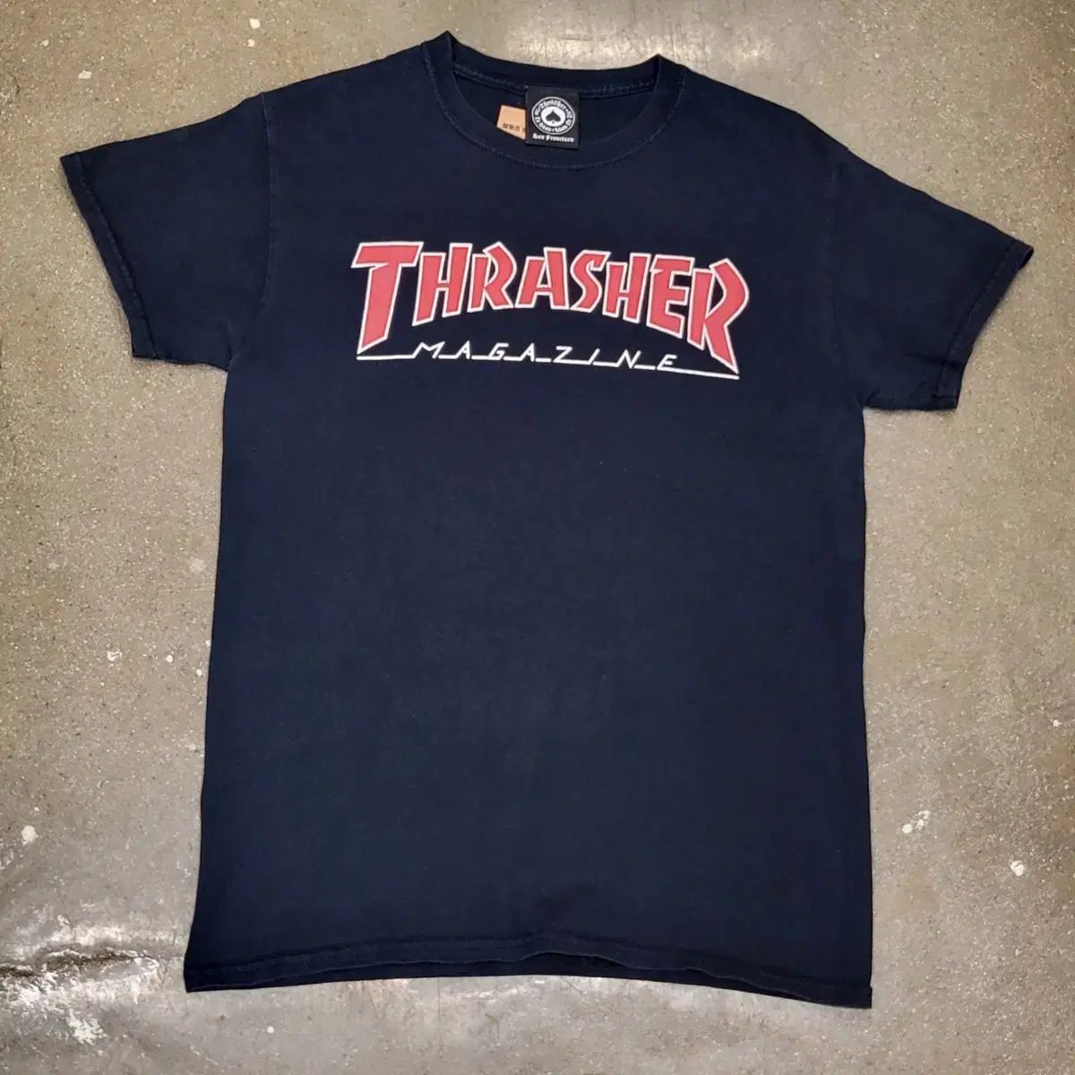アメリカンヴィンテージ THRASHER(スラッシャー) MAGAZINE ロゴ 半袖 Tシャツ 6,295円