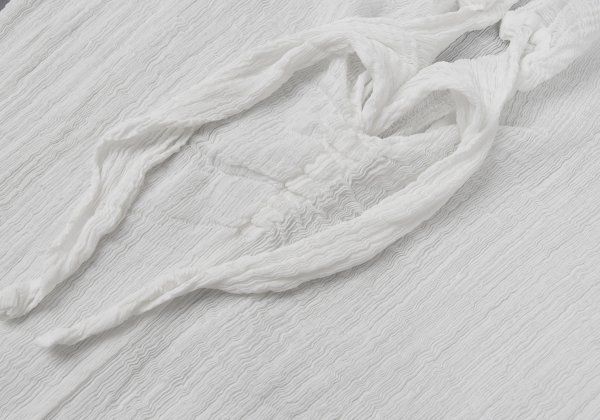 イッセイミヤケミーISSEY MIYAKE me クレーププリーツノットネック