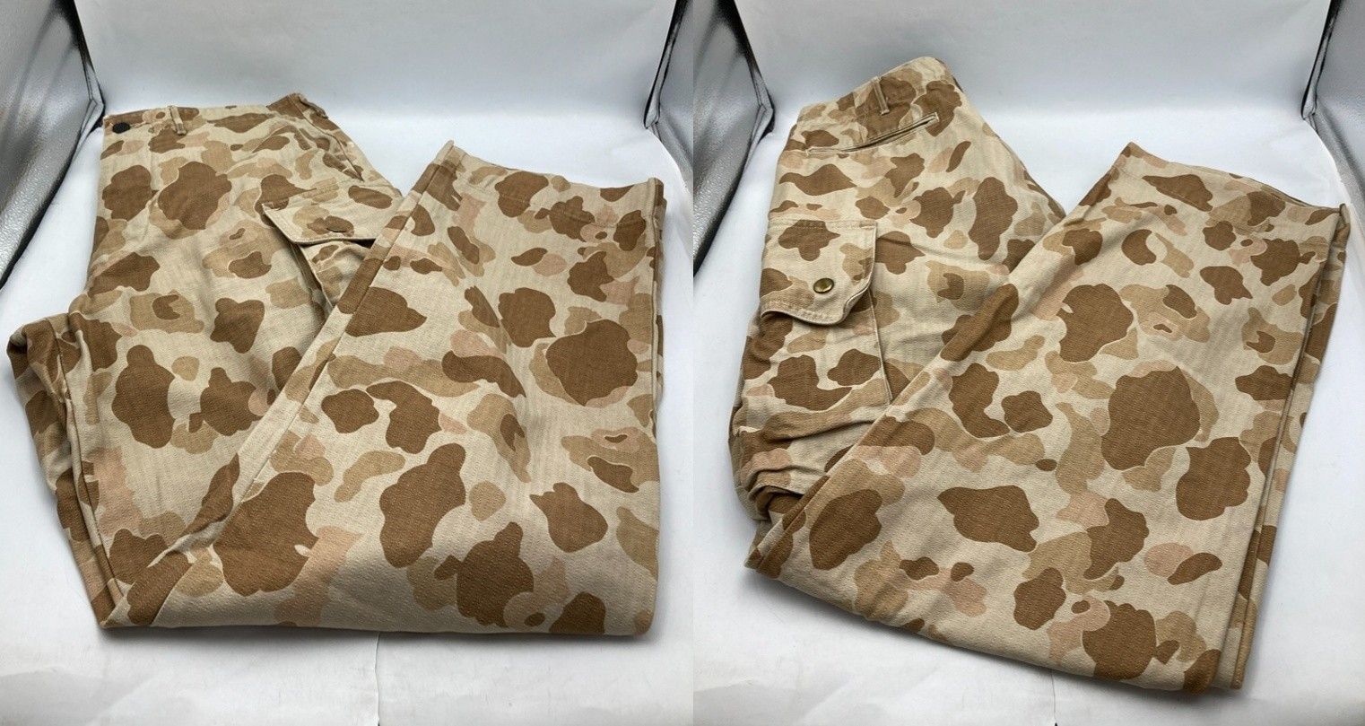ノーブランド フロッグスキン ダックハンターカモ ミリタリーパンツ