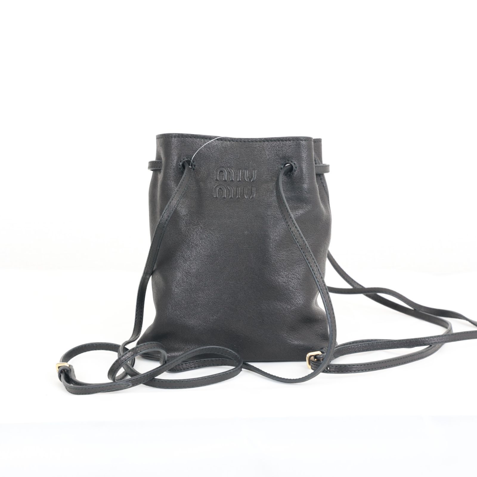 Miumiu バッグ miumiu 巾着 ミニ miu miu 巾着バック ミュウミュウ