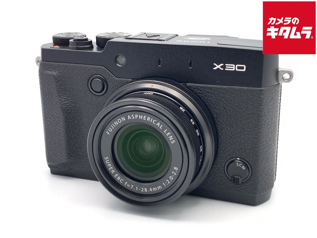 【中古】 【美品】 フジフイルム X30 ブラック