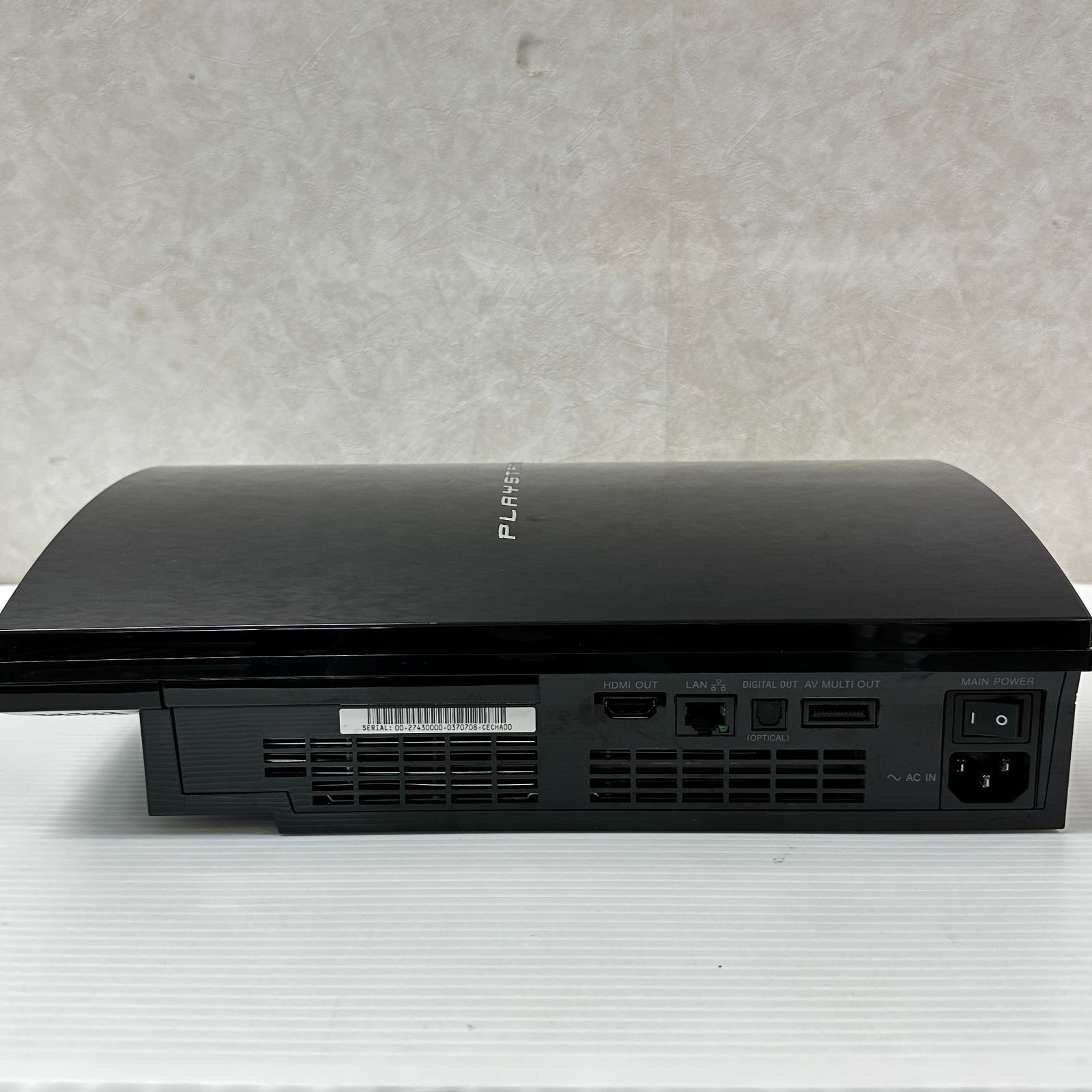 ▲120 【外箱欠品】 PlayStation 3 PS3 CECHA00 60GB ジャンク品 smghetc098073