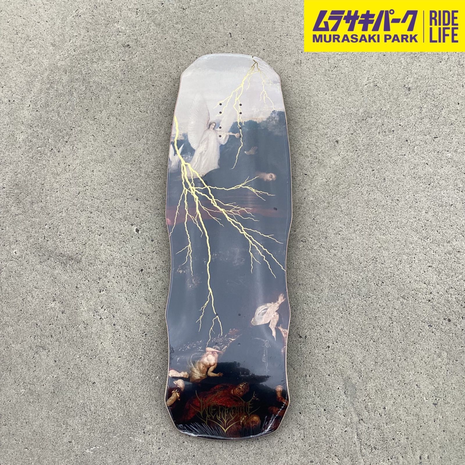 【SALE】【ムラサキパーク公式】WELCOME RAPTURE DARK LORD 9.85 inch deckデッキスケボースケートボードSkateboardSKATEBOARD