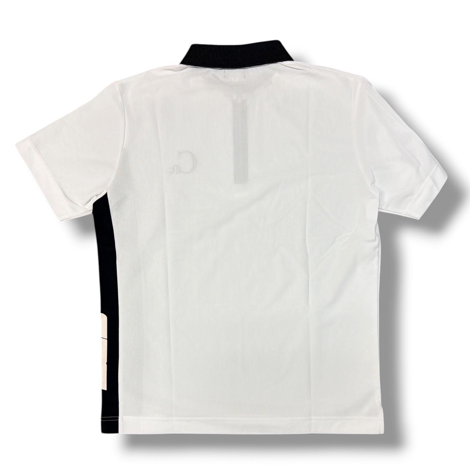 参考上代24200円 CPG GOLF ハーフジップポロシャツ 半袖 カットソー