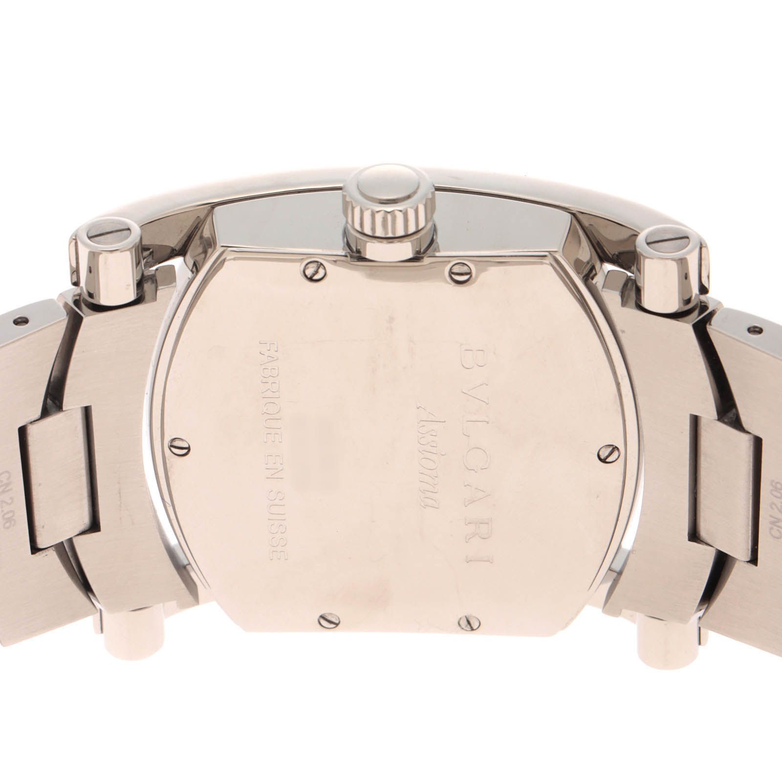 BVLGARI ブルガリ アショーマ AA44S 腕時計 ステンレススチール グレー