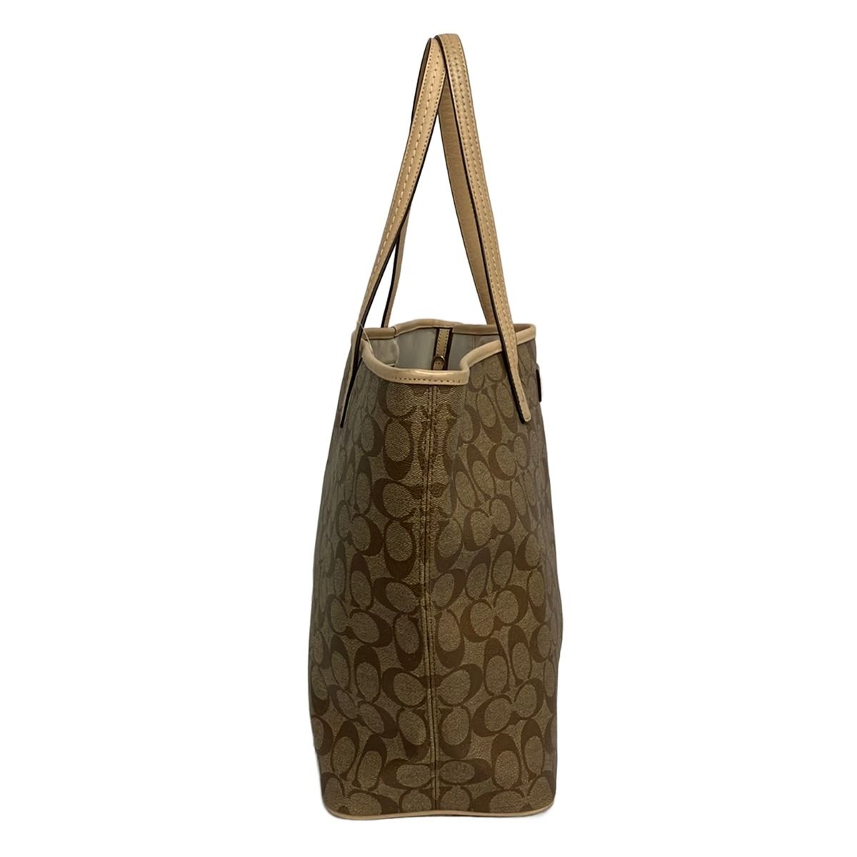 COACH(コーチ) トートバッグ ラージパーカーメトロシグネチャートート