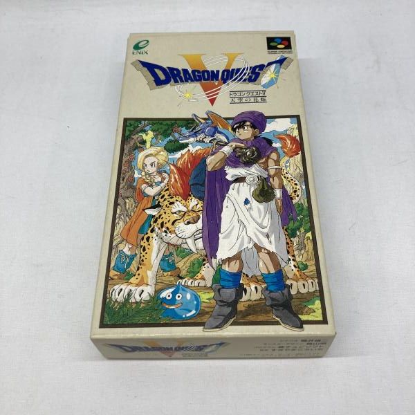 中古】SFC）エニックス ドラゴンクエストV 天空の花嫁 開封品[97