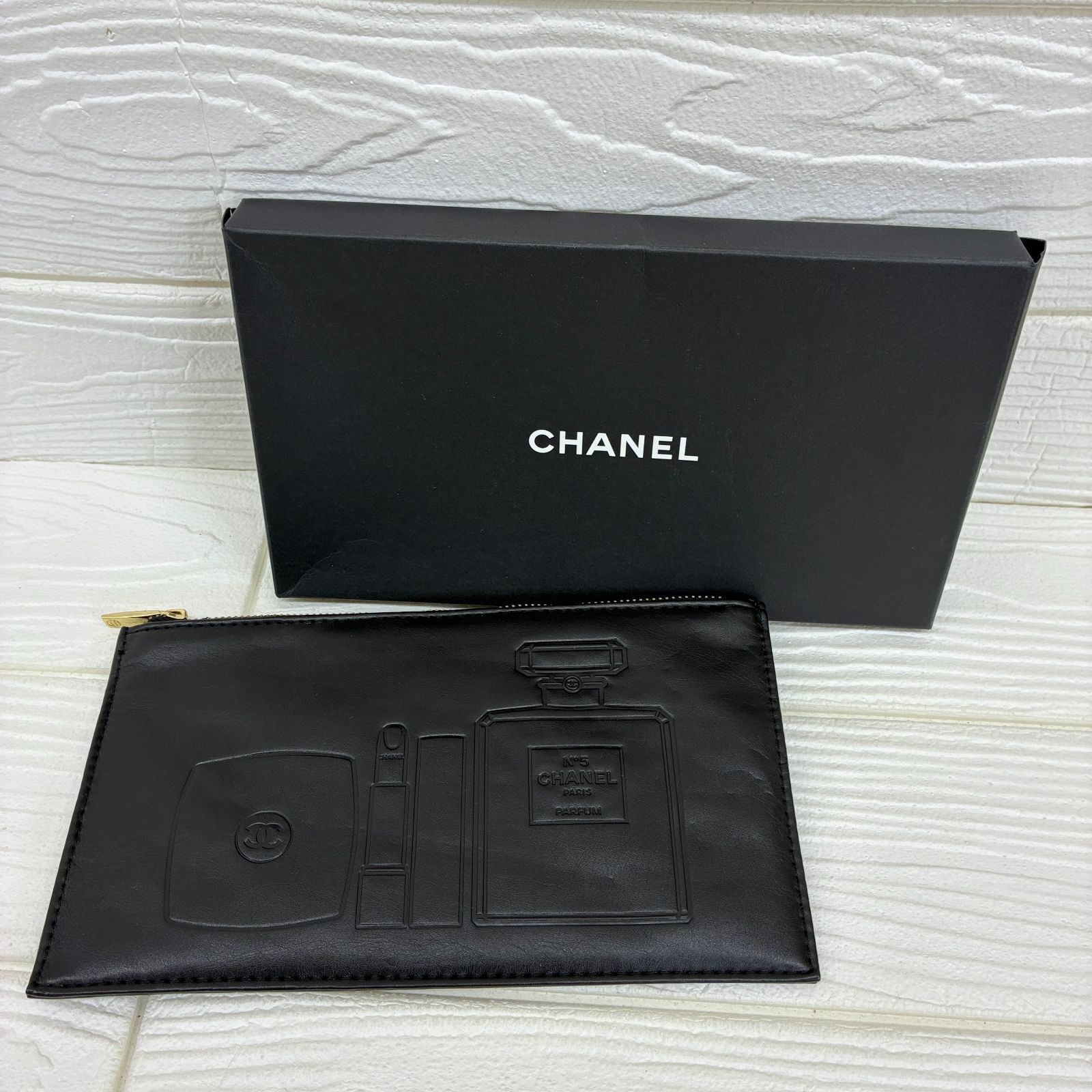 S1426 CHANEL BEAUTE ポーチ ノベルティ N°5 266354675 - メルカリ
