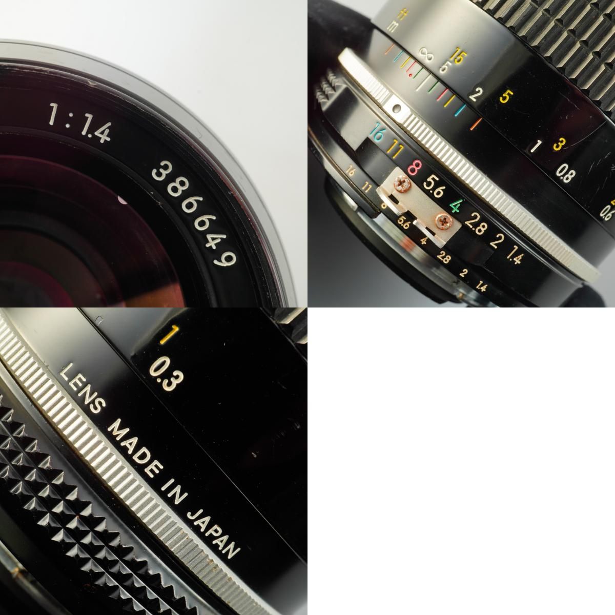 Serviced】 Nikon ニコン Ai改 NIKKOR 35mm F/1.4 単焦点レンズ - メルカリ