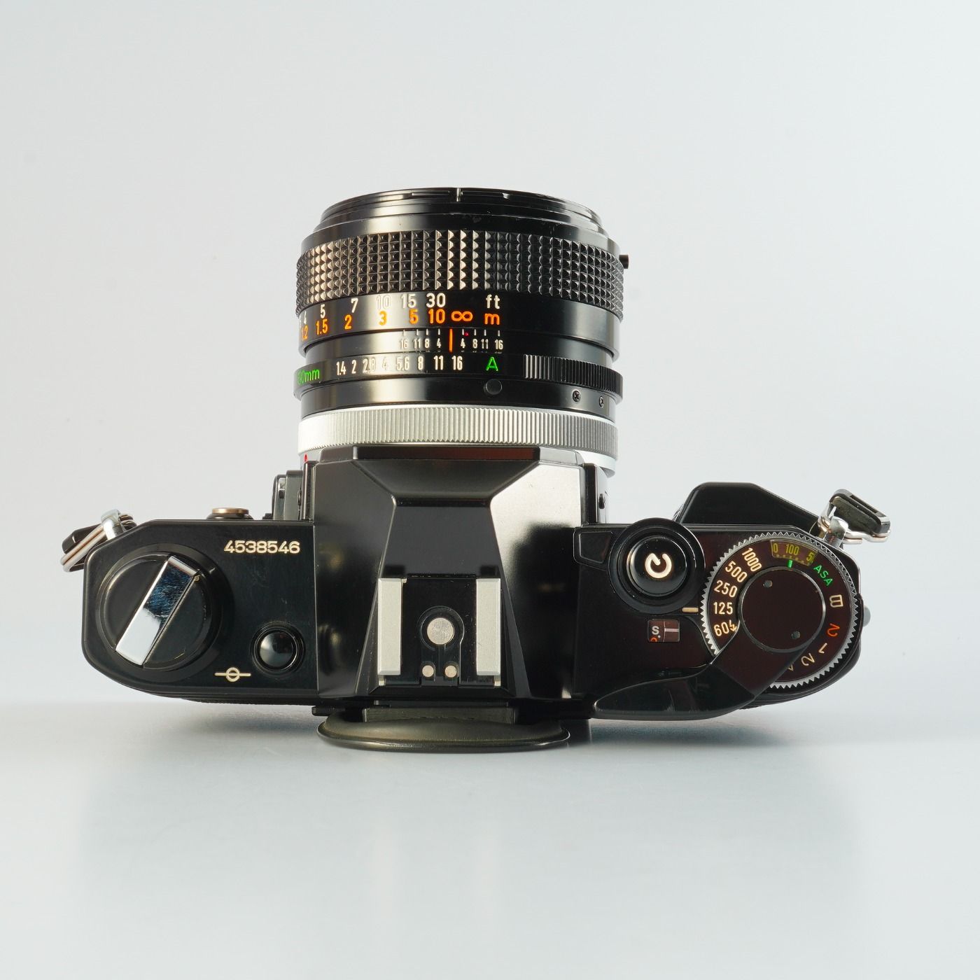 Canon キヤノン AE-1 Black + FD 50mm F/1.4 S.S.C. MF フィルム一眼