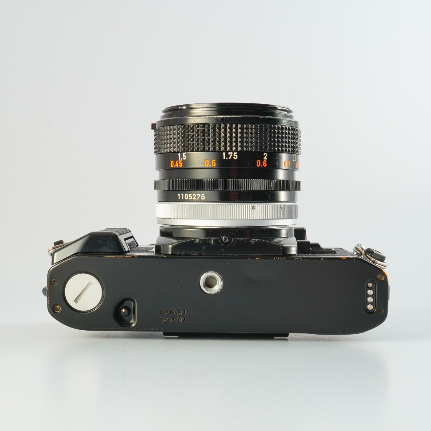 Canon キヤノン AE-1 Black + FD 50mm F/1.4 S.S.C. MF フィルム一眼
