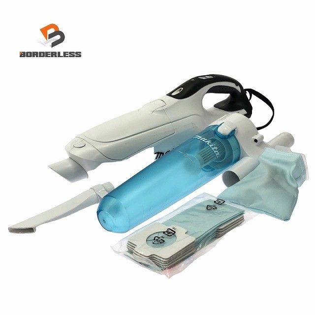 【中古品】マキタ 充電式クリーナー 18V CL182FDZW　サイクロン付 ☆中古品※パイプ通常ノズルなし☆makita マキタ 18V 充電式クリーナー