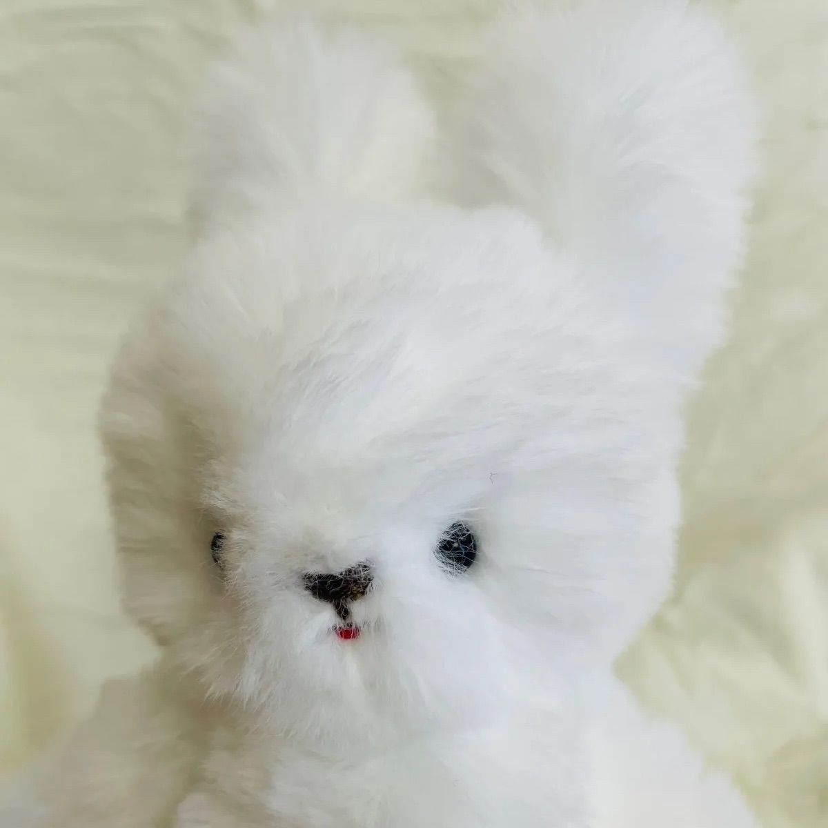 手作り うさぎ ぬいぐるみ ハンドメイド 白うさぎ 兎 もこもこ