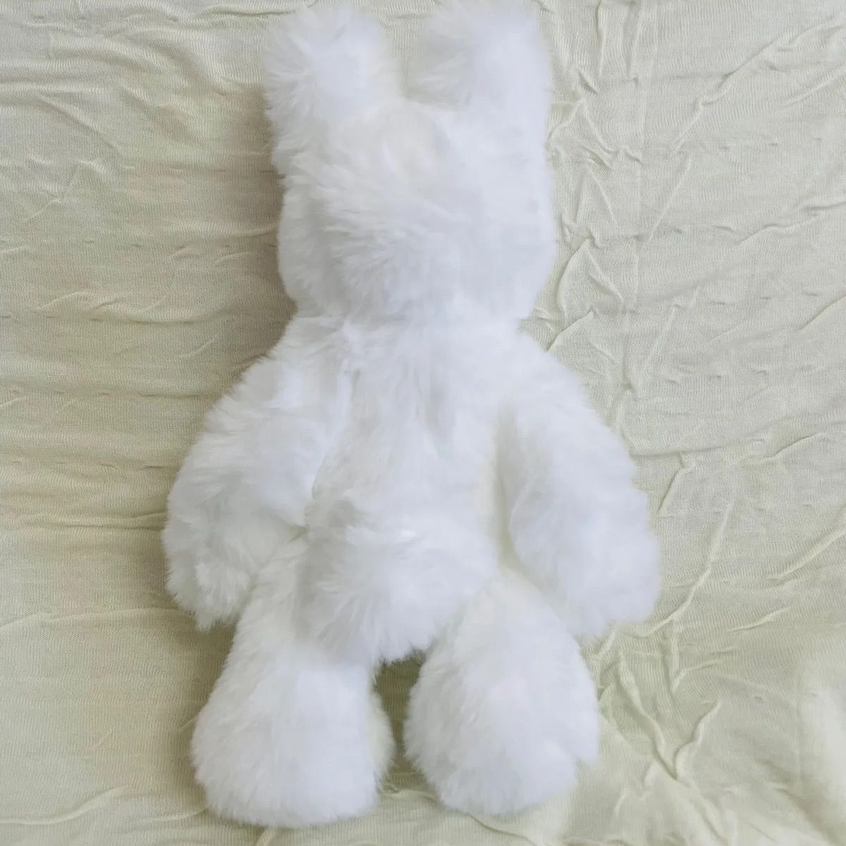 手作り うさぎ ぬいぐるみ ハンドメイド 白うさぎ 兎 もこもこ