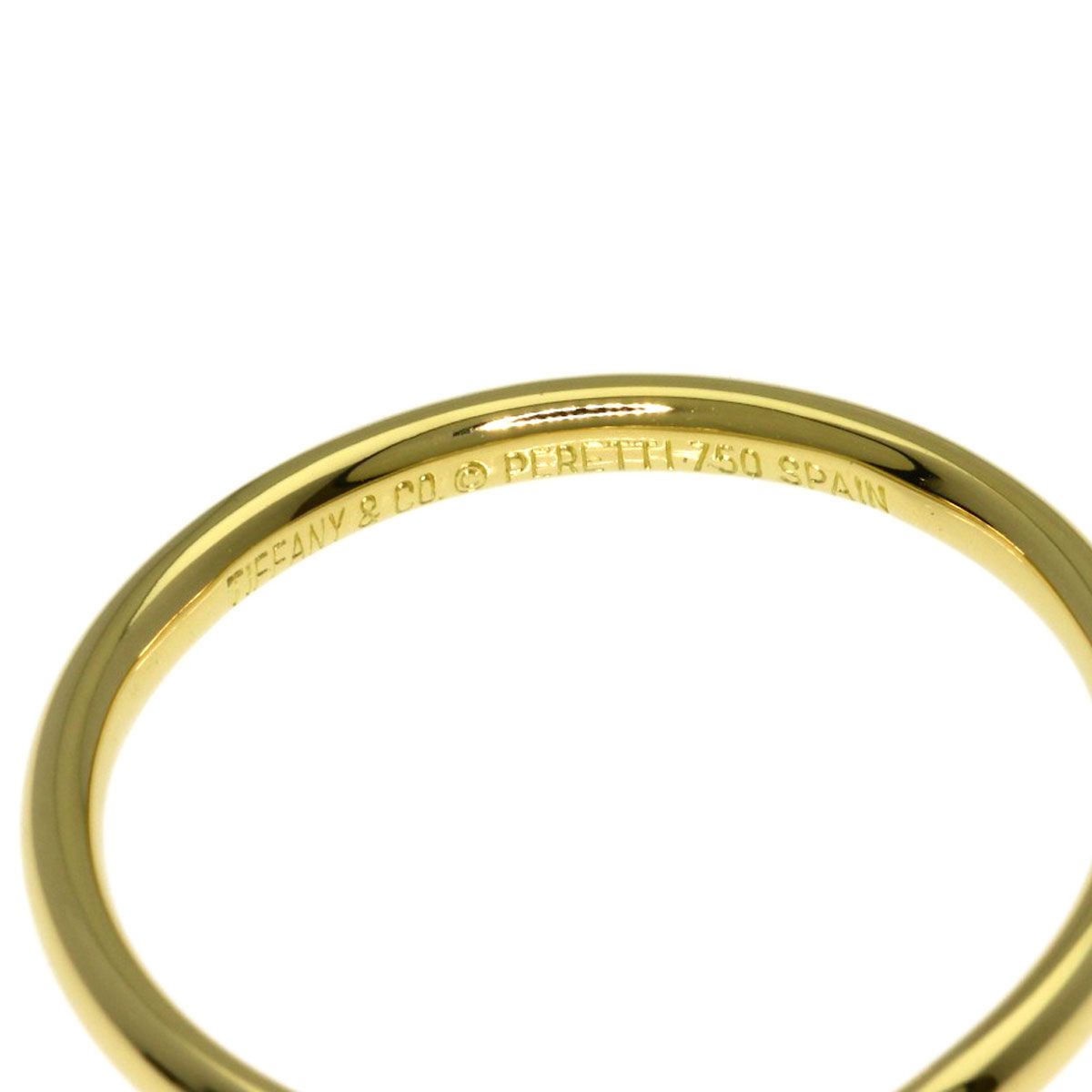 TIFFANY&Co. ティファニー カーブドバンド リング・指輪 K18YG