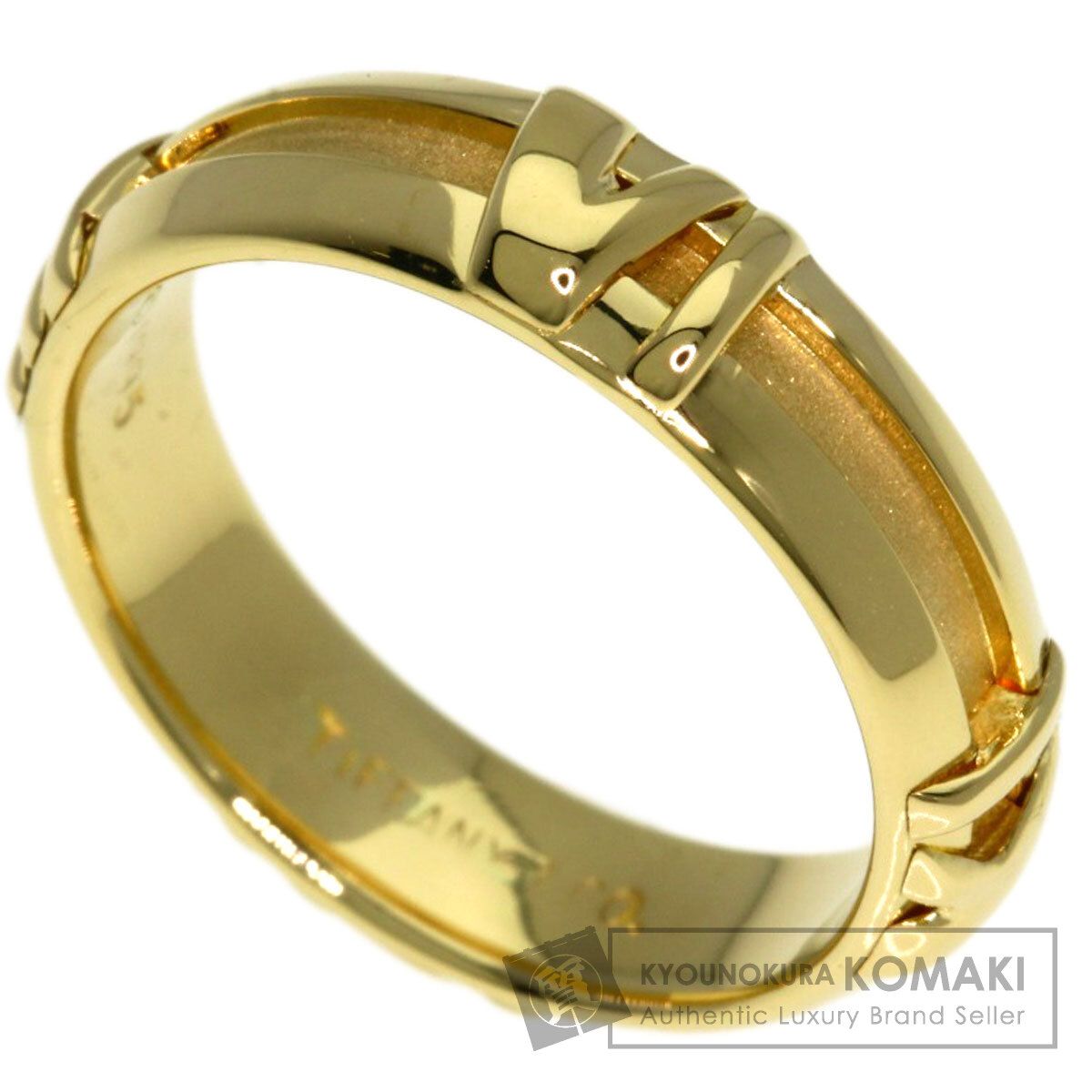 TIFFANY&Co. ティファニー アトラス リング・指輪 K18YG レディース [中古]