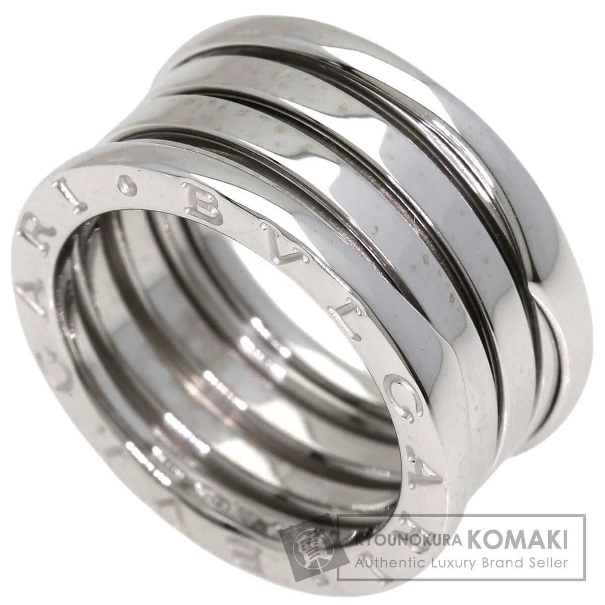 BVLGARI ブルガリ B-zero1 ビーゼロワン 4バンド #53 リング・指輪 K18WG レディース [中古]
