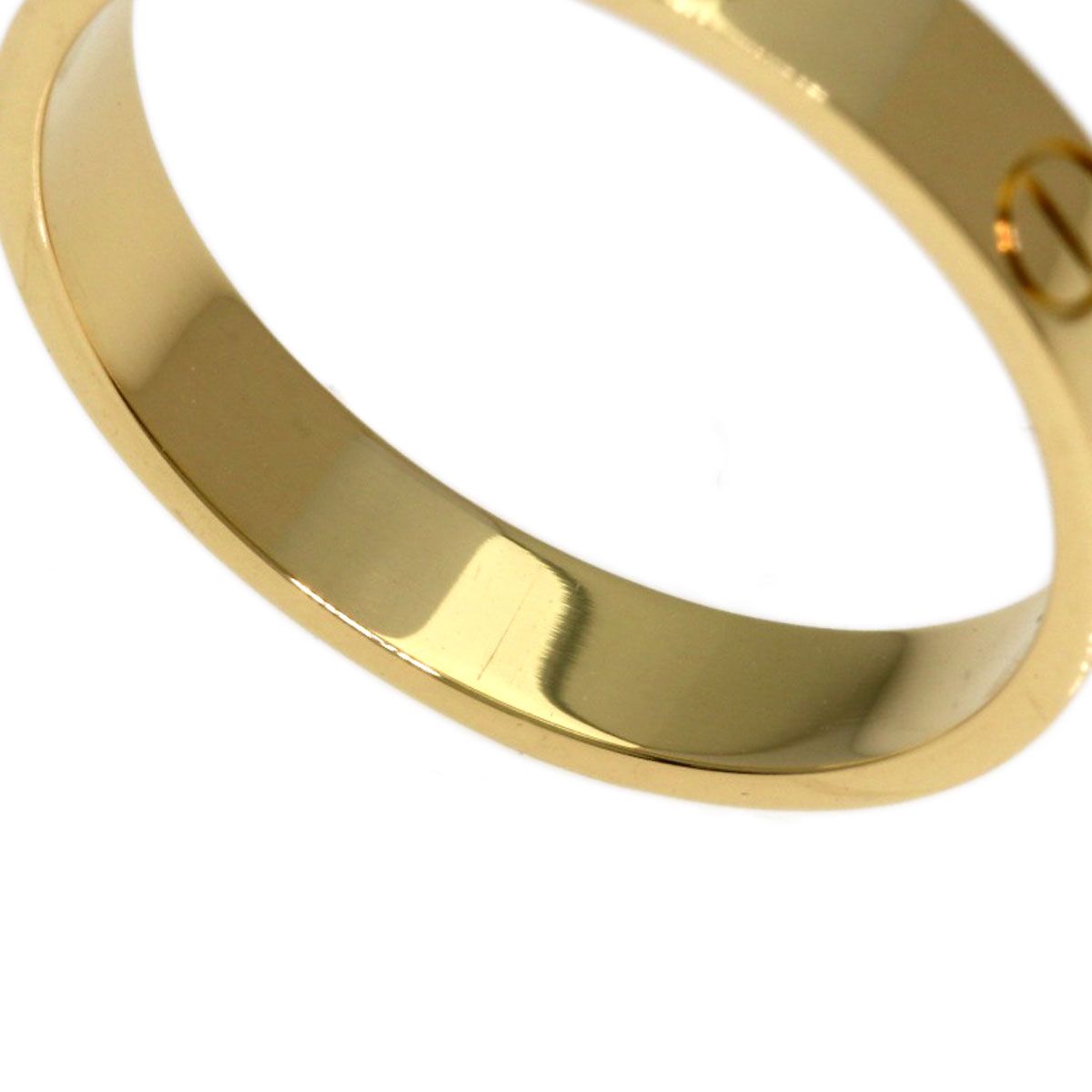 CARTIER カルティエ ミニ ラブリング #57 リング・指輪 K18YG