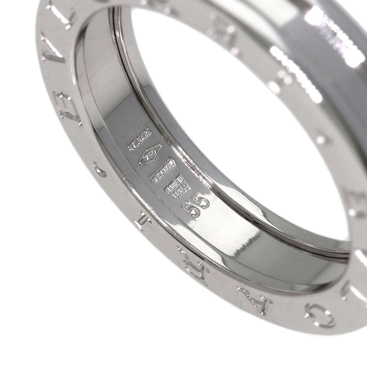 BVLGARI ブルガリ B-zero1 ビーゼロワン 1バンド #55 リング・指輪