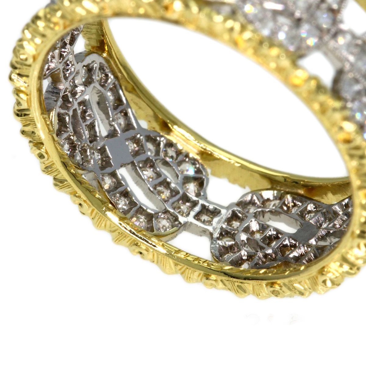 BUCCELLATI ブチェラッティ ダイヤモンド リング・指輪 K18YG K18WG