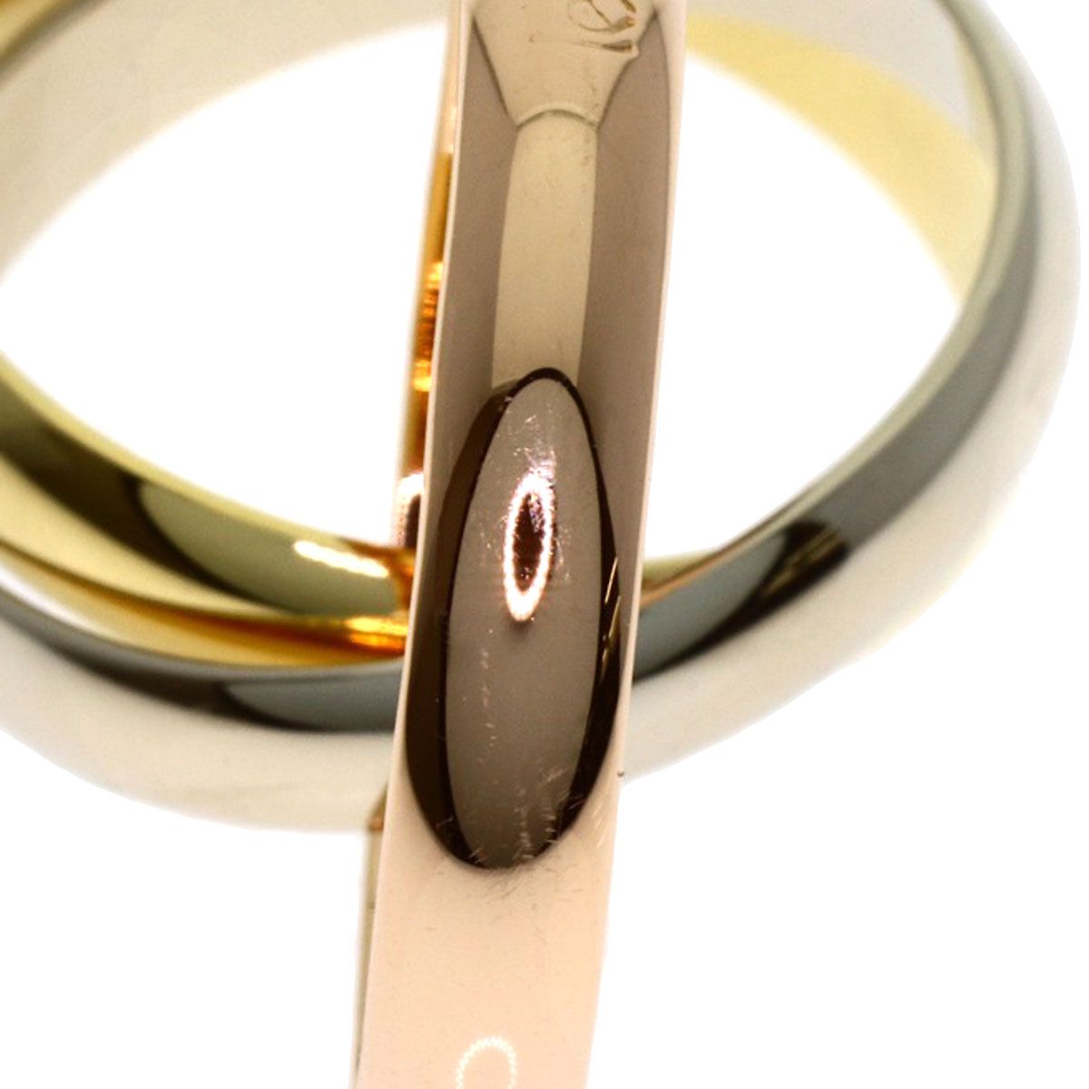 CARTIER カルティエ トリニティ #50 リング・指輪 K18YG K18PG K18WG 