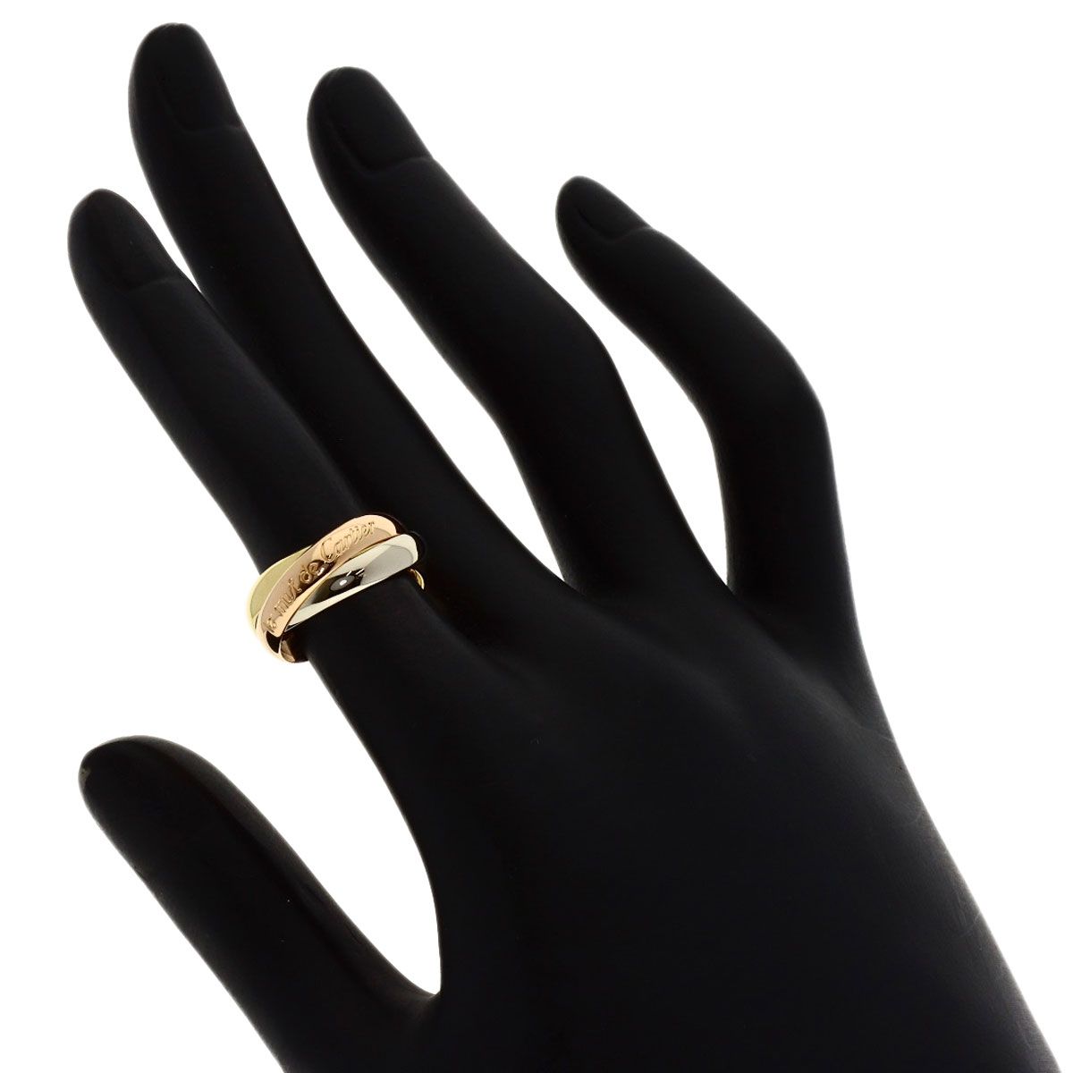 CARTIER カルティエ トリニティ #47 リング・指輪 K18YG K18PG K18WG