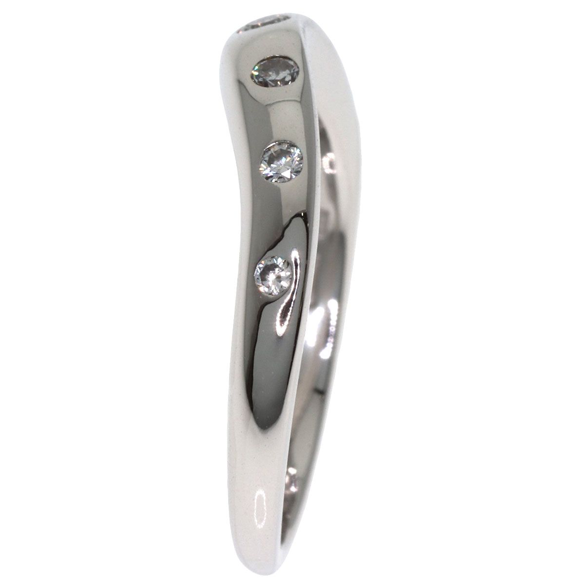 ブルガリ Pt950 リング コロナ BVLGARI ブルガリ コロナ 7P ダイヤモンド リング・指輪 PT950