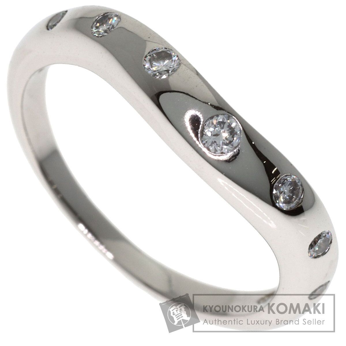BVLGARI ブルガリ コロナ 7P ダイヤモンド リング・指輪 PT950