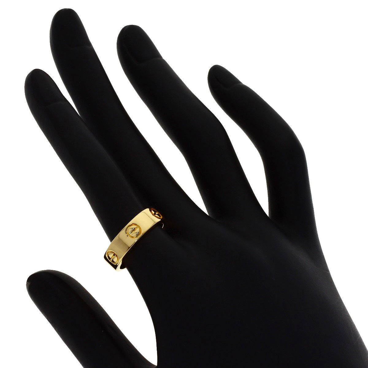 CARTIER カルティエ ラブリング #52 リング・指輪 K18YG レディース